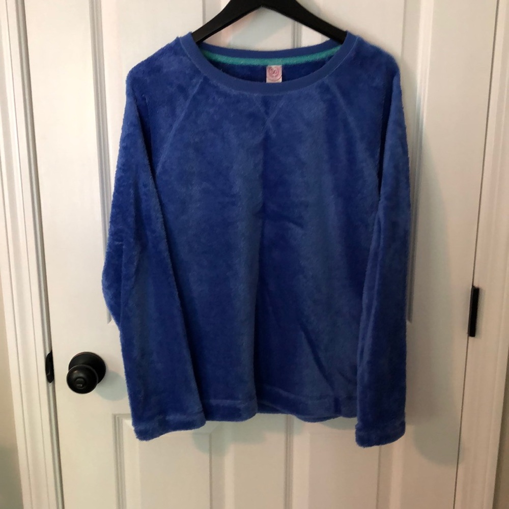 Fluffy pj top only